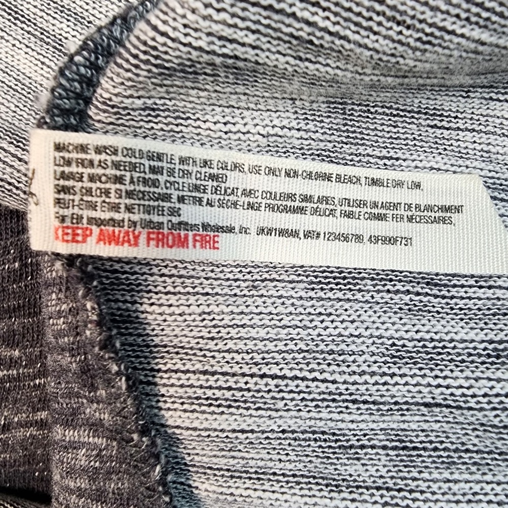 Free People Beach Cocoon Cowl Tunic Top Sweatshirt Womens S Gray Lounge Yoga FPB - Picture 12 of 13